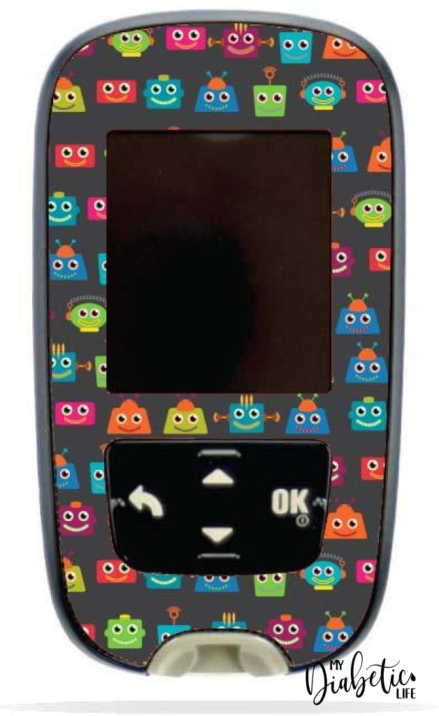 Robot Heads - Accuchek Guide Peel Skin And Decal Glucose Meter Sticker
