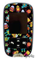 Robots among us - Accu-chek Guide Peel, skin and Decal, glucose meter sticker - MyDiabeticLife