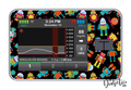 Robots among us - Tandem Tslim x2 Pump Peel, skin and Decal, insulin pump sticker - MyDiabeticLife