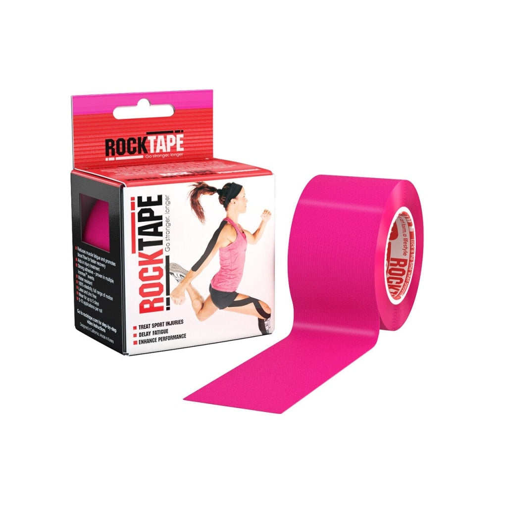 Rock Tape 5M Roll - Hot Pink
