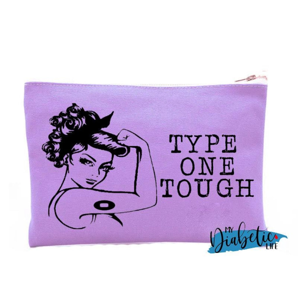 Rosie's Type One Tough - Insulin test kit bag, diabetes accessories, storage bag for medication - MyDiabeticLife