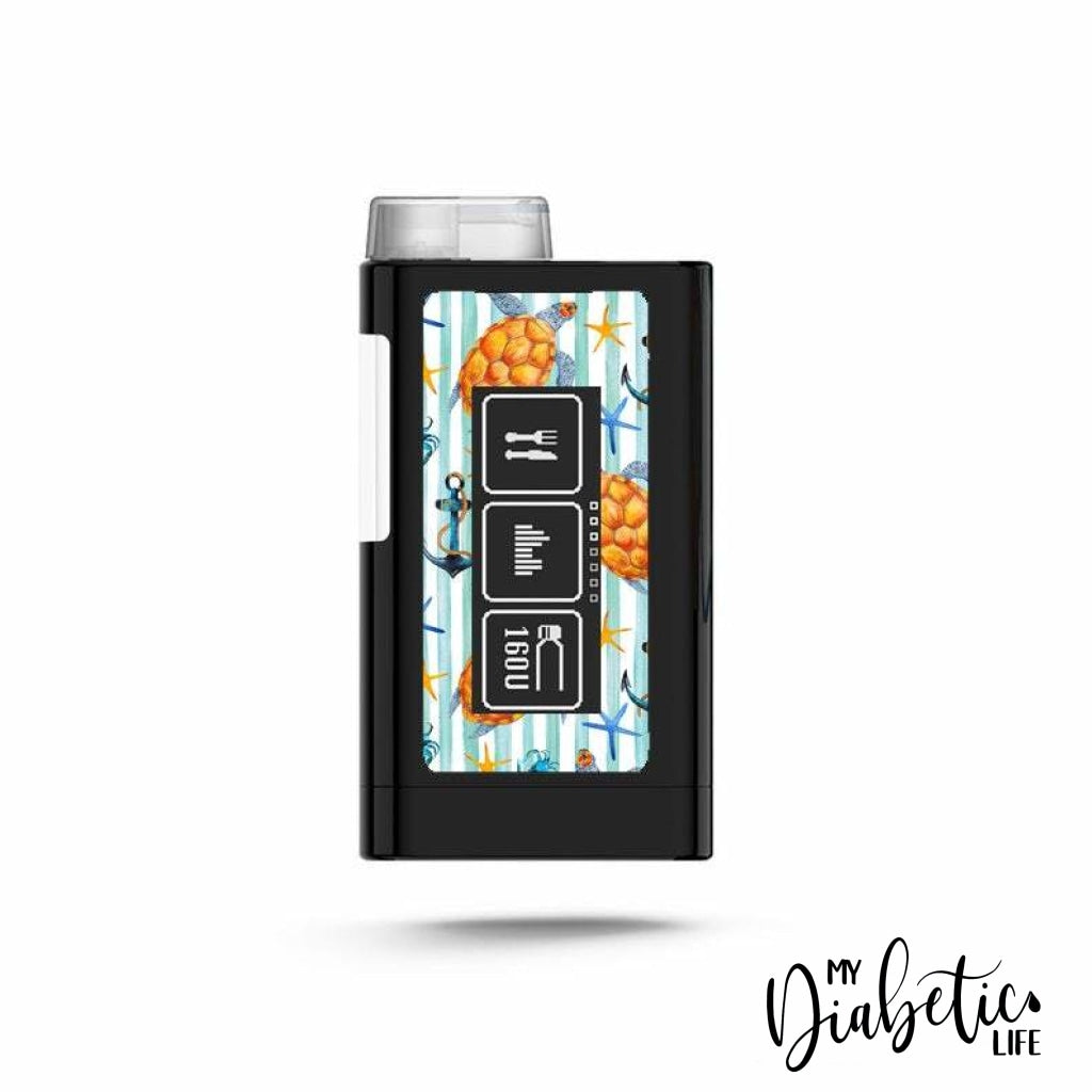 Sea Life - Ypsopump Peel, skin and Decal, Insulin pump sticker - MyDiabeticLife