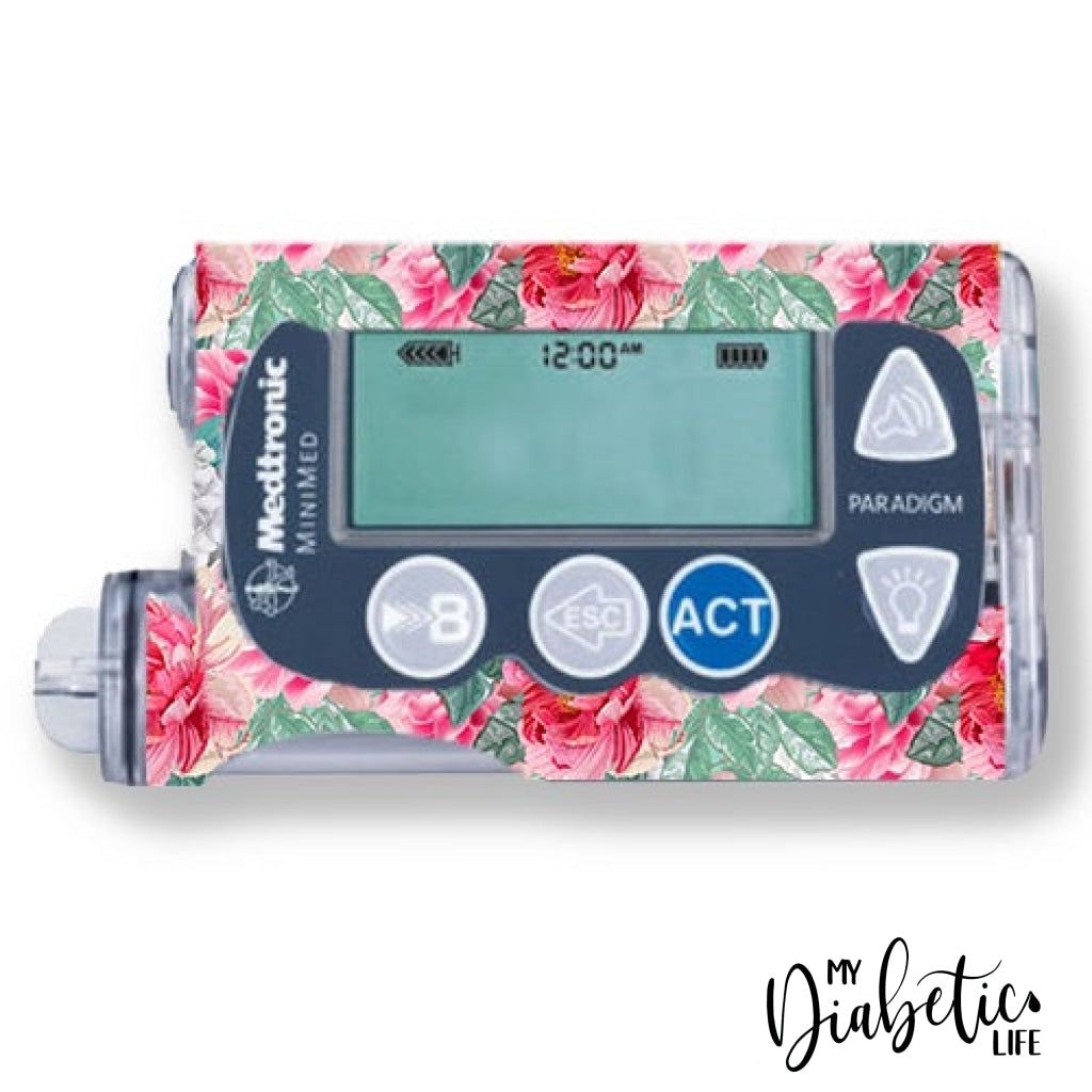 Secret Gardens - Medtronic Paradigm Series 7 Skin And Decal Insulin Pump Sticker