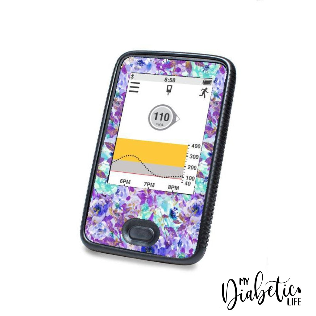 Shade of Mauve - Dexcom G6 Peel, skin and Decal, glucose meter sticker - MyDiabeticLife