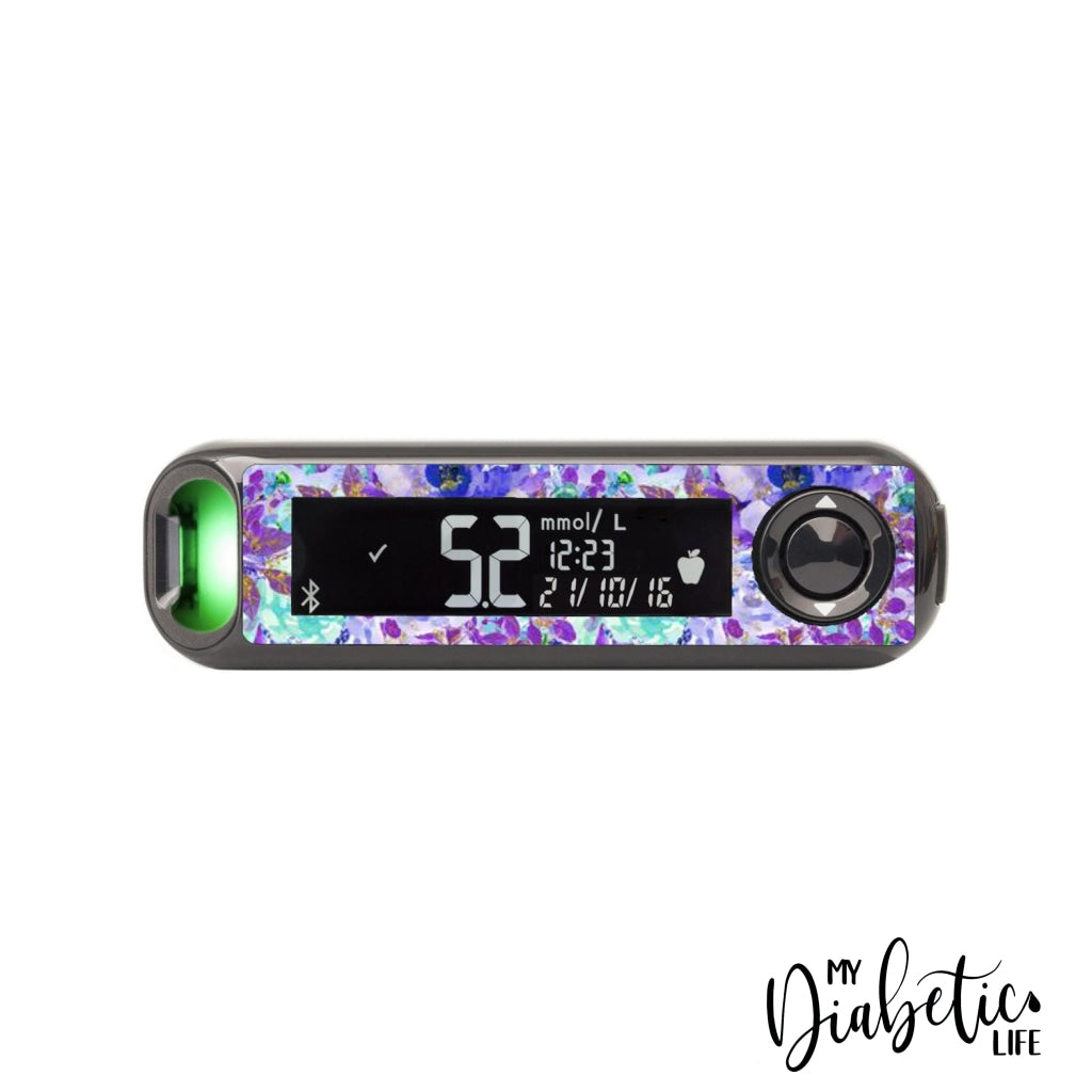 Shades of Mauve - Contour Next One Peel, skin and Decal, glucose meter sticker - MyDiabeticLife