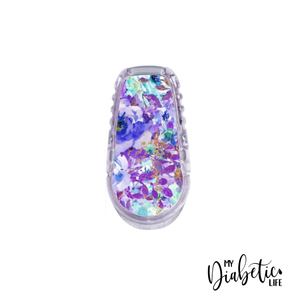 Shades Of Mauve - Dexcom Transmitter G6 Peel Skin And Decal Cgm Sticker