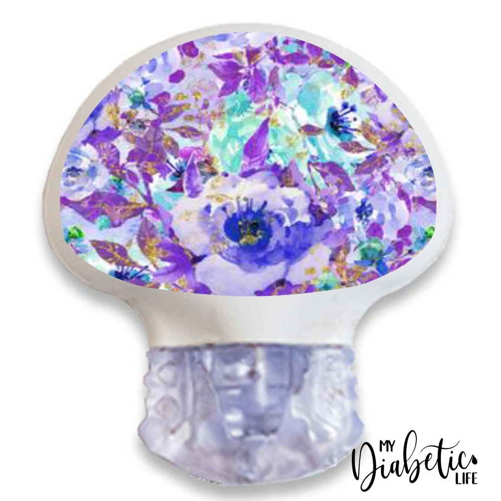 Shades of Mauve - Medtronic Enlite Peel, skin and Decal, cgm sticker - MyDiabeticLife