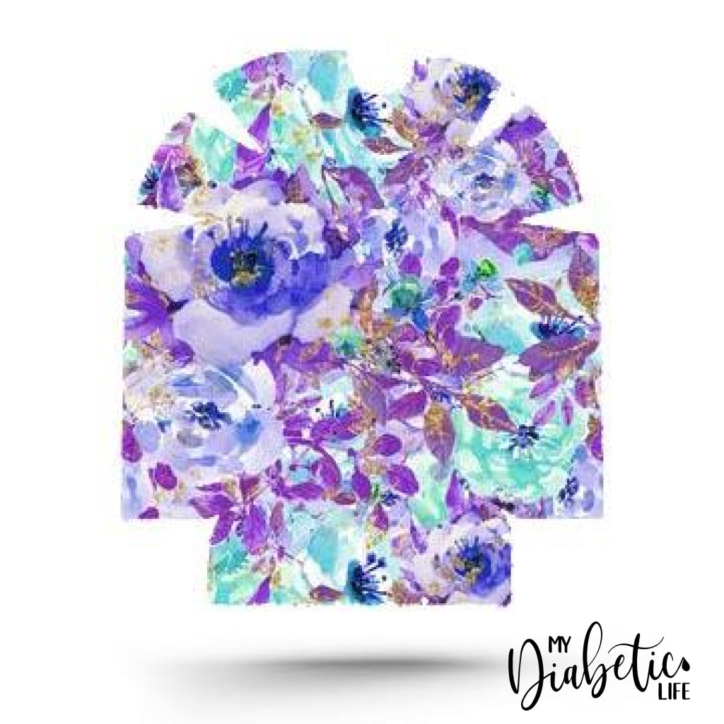 Shades of Mauve - Omnipod Peel, skin and Decal, insulin pump sticker - MyDiabeticLife