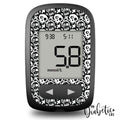 Skull N Cross Bones - Accu-Chek Guide Me Peel Skin And Decal Glucose Meter Sticker