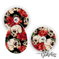 Skulls And Roses - Bubble Reader Sticker Smart