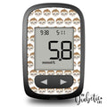 Sloth Heads - Accu-Chek Guide Me Peel Skin And Decal Glucose Meter Sticker