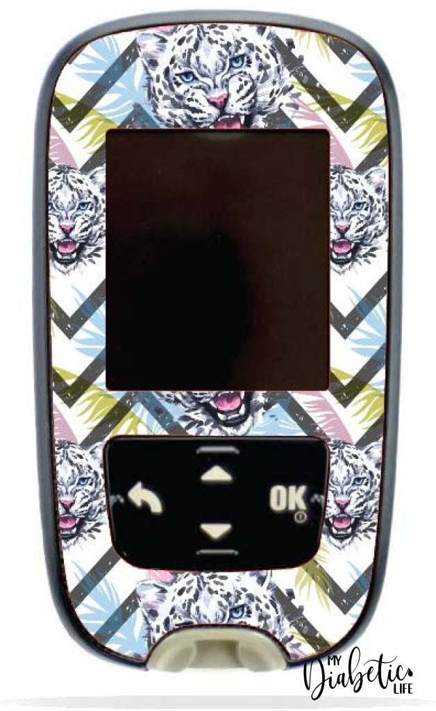 Snow Leopard - Accu-Chek Guide Peel Skin And Decal Glucose Meter Sticker