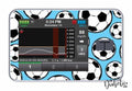 Soccer Mad  - Tandem Tslim x2 Pump Peel, skin and Decal, insulin pump sticker - MyDiabeticLife