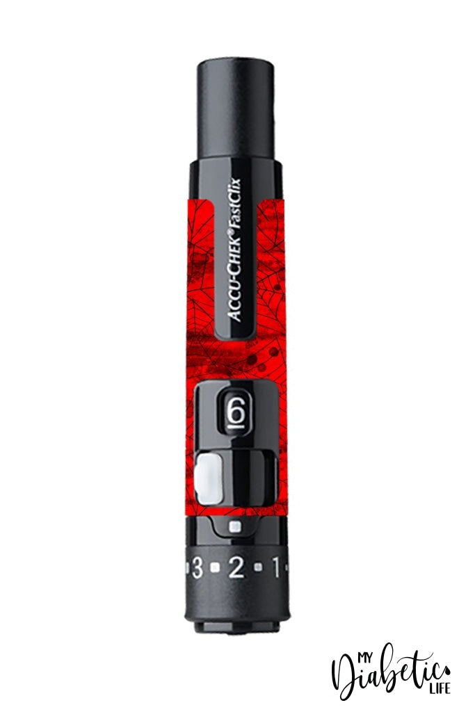 Spidey Senses - Accuchek Fast-Clix Lancet Device Peel Skin And Decal Sticker