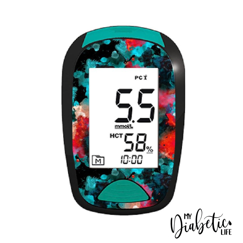 Splotches - Lifesmart Two Plus Peel Skin And Decal Glucose Meter Sticker Twoplus