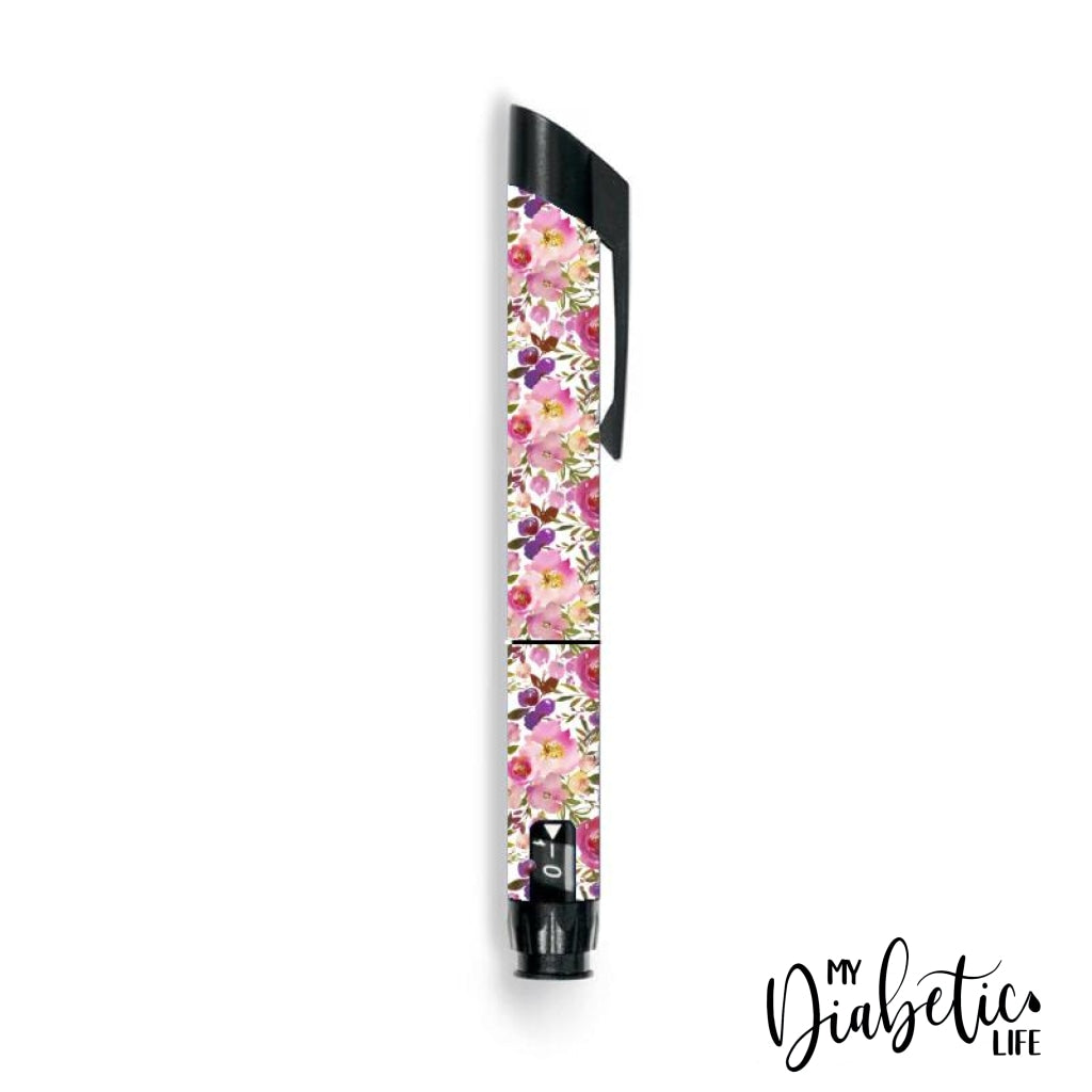 Spring Lush Floral - Junior Star Insulin Pen Peel Skin And Decal Sticker Cover Juniorstar