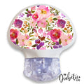 Spring Lush Floral - Medtronic Enlite Peel, skin and Decal, cgm sticker - MyDiabeticLife