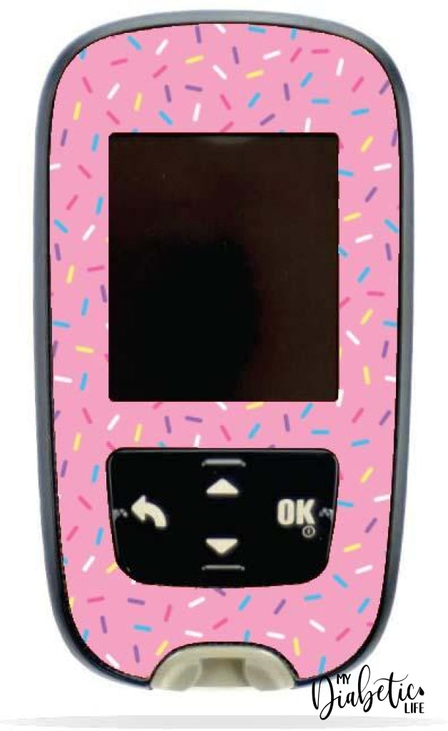 Sprinkles - Accu-Chek Guide Peel Skin And Decal Glucose Meter Sticker