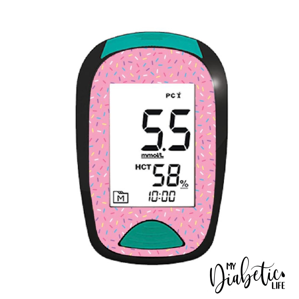 Sprinkles - Lifesmart Two Plus Peel Skin And Decal Glucose Meter Sticker Twoplus