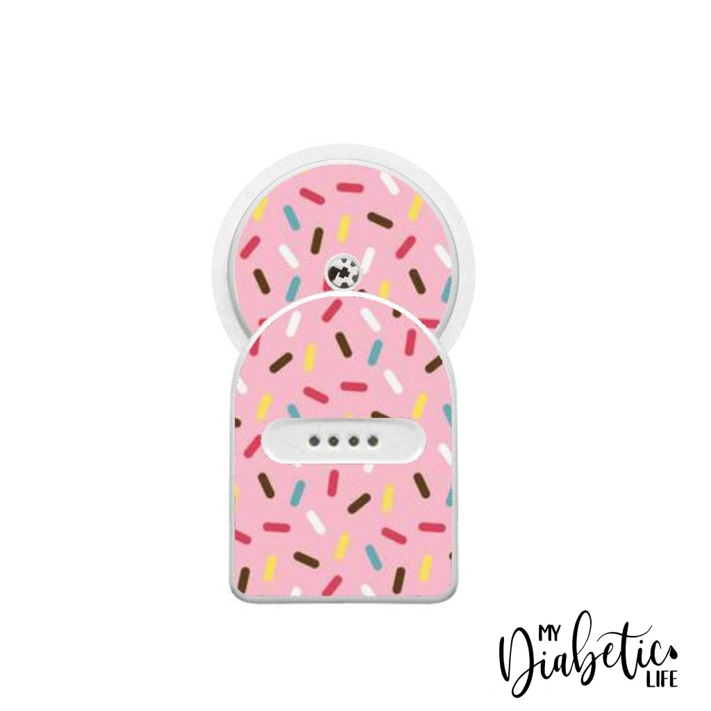 Sprinkles - Maio Maio 1 & Libre Peel, skin and Decal, fgm/cgm sticker - MyDiabeticLife