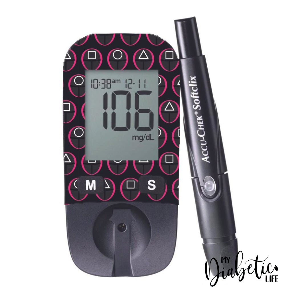 Squid Henchmen - Accu-Chek Active Peel Skin And Decal Glucose Meter Sticker