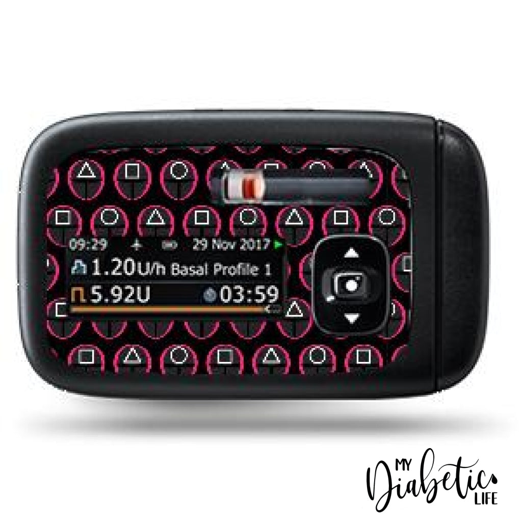 Squid Henchmen - Accu-Chek Insight Peel Skin And Decal Insulin Pump Sticker Accu-Chek