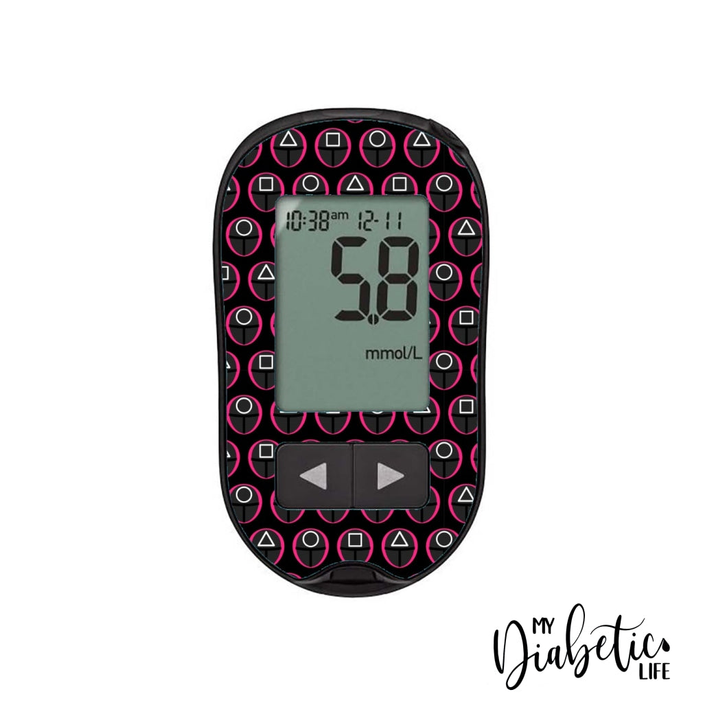 Squid Henchmen - Accu-Chek Performa Peel Skin And Decal Glucose Meter Sticker