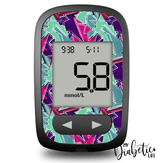 Squiggly Squigg - Accu-Chek Guide Me Peel Skin And Decal Glucose Meter Sticker