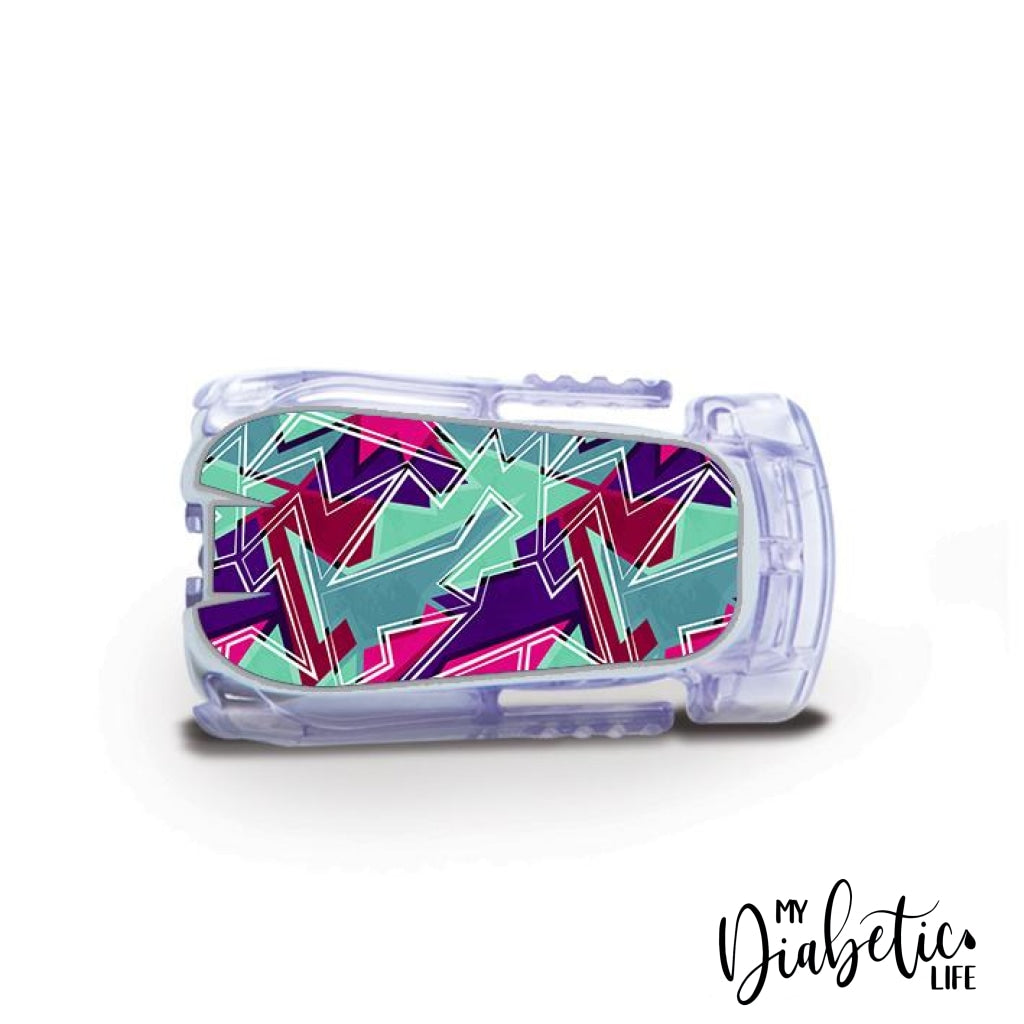 Squiggly Squigg - Dexcom Transmitter G5 Peel Skin And Decal Cgm Sticker G4/g5