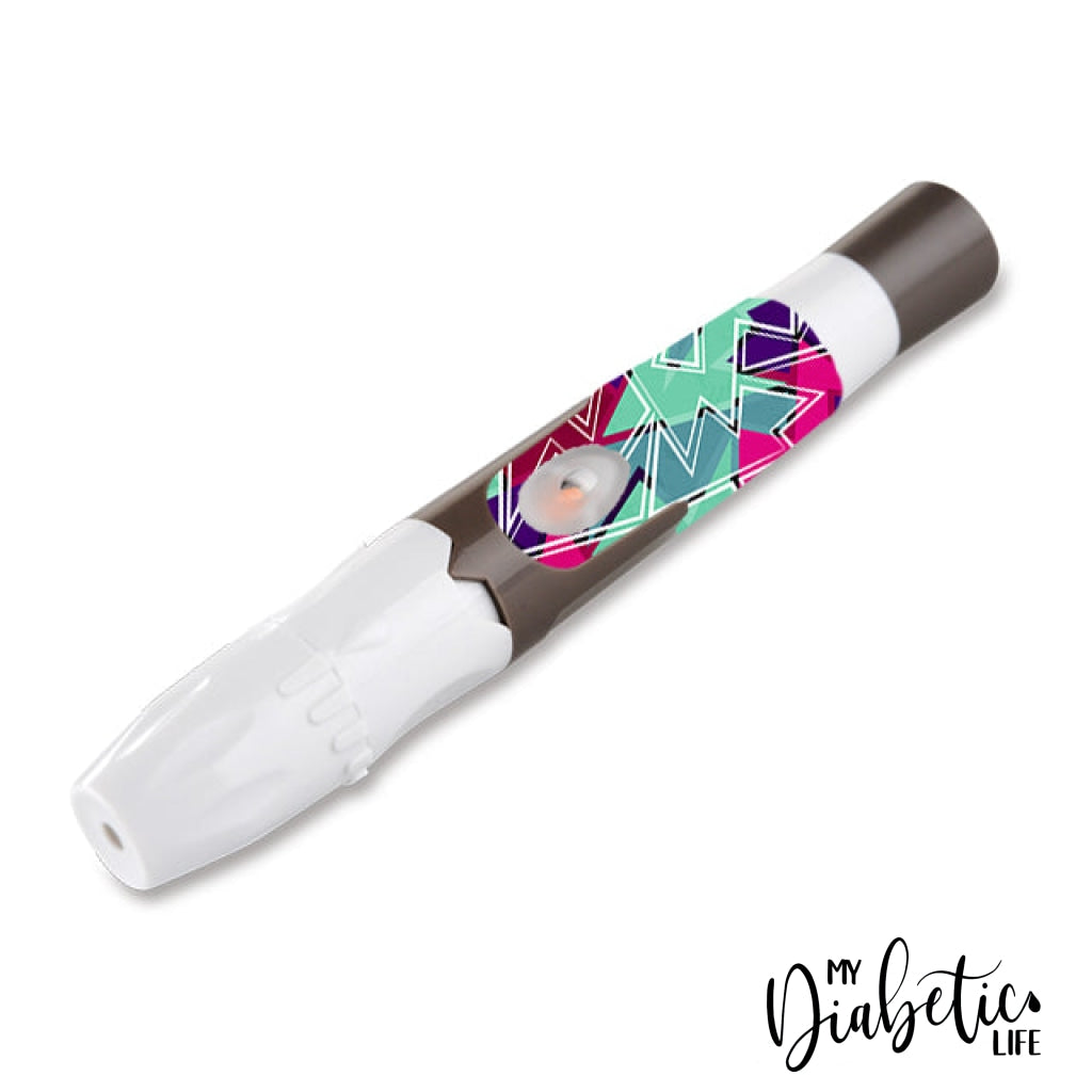 Squiggly Squigg - Glucokey Lancing Device Sticker