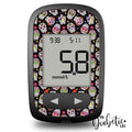 Sugar Skulls - Accu-Chek Guide Me Peel Skin And Decal Glucose Meter Sticker