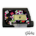 Sugar skulls Day of the Dead - Accu-Chek Spirit Combo, Peel, skin and Decal, insulin pump sticker - MyDiabeticLife