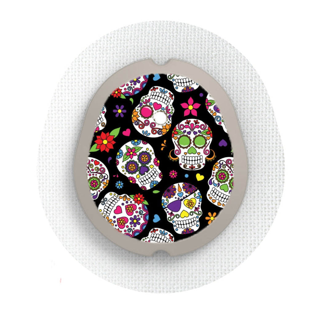 Sugar Skulls - Dexcom G7 Sticker