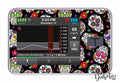 Sugar Skulls Day of the Dead- Tandem Tslim x2 Pump Peel, skin and Decal, insulin pump sticker - MyDiabeticLife