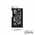 Sugar Skulls Day of the dead - Ypsopump Peel, skin and Decal, Insulin pump sticker - MyDiabeticLife