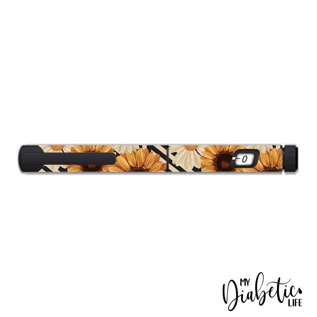 Sunflower #1 - Novopen 4 5 Echo Sticker Novoecho Pen