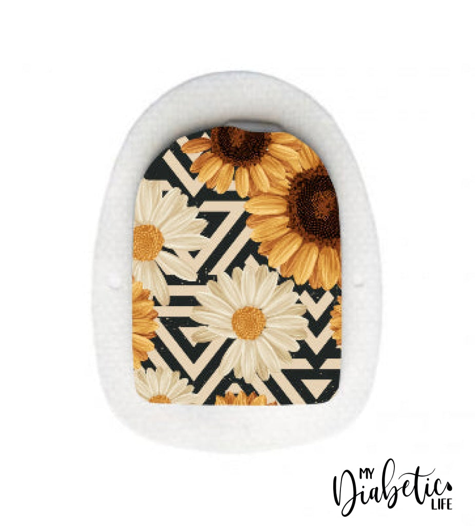 Sunflower #1 - Omnipod Pod Sticker