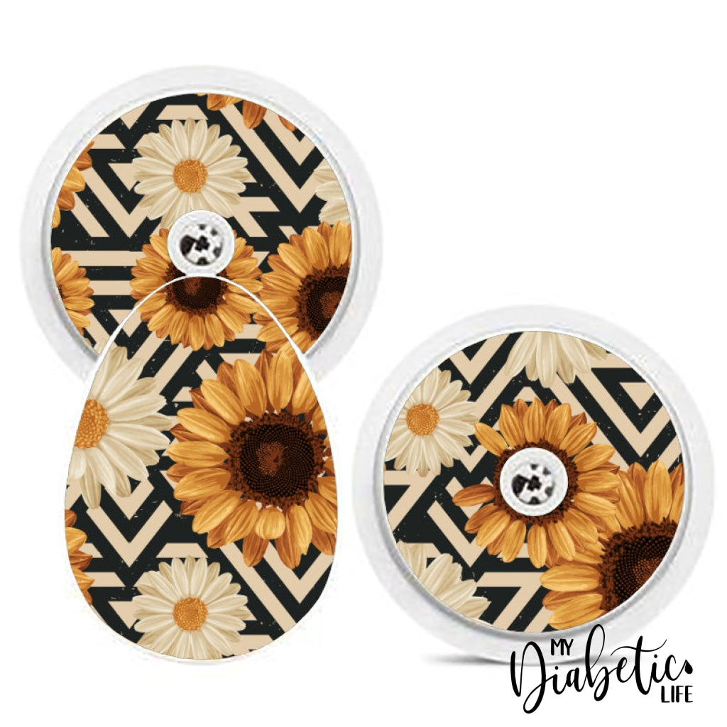 Sunflowers #1 - Bubble Reader Sticker Smart