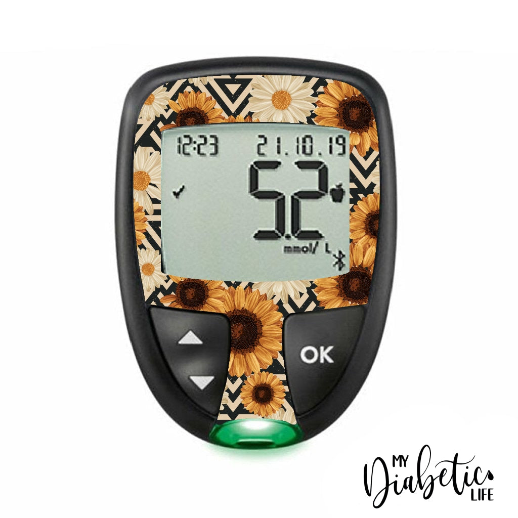 Sunflowers #1 - Contour Next Version 1 Sticker