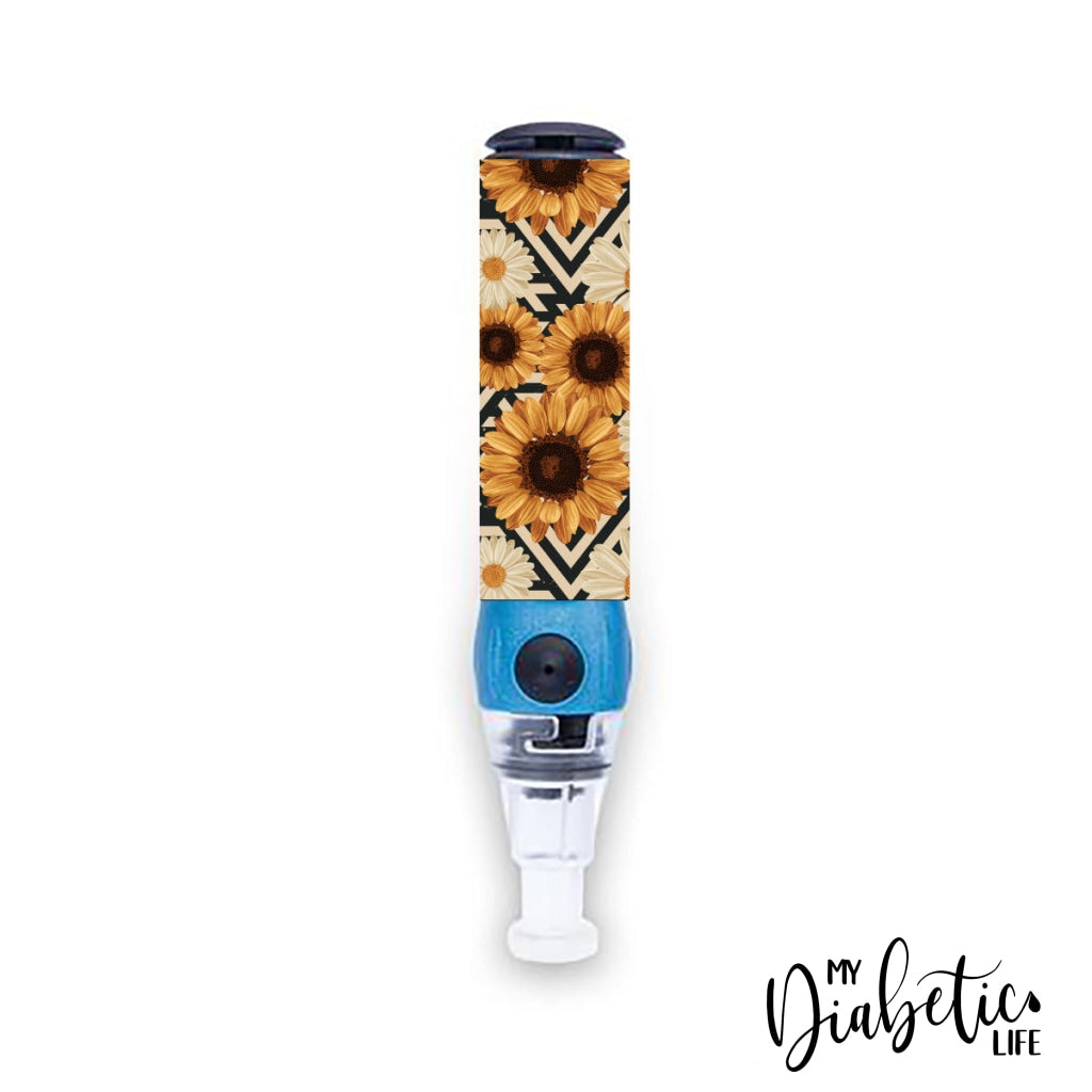 Sunflowers #1 - Genteel Lancing Device Sticker