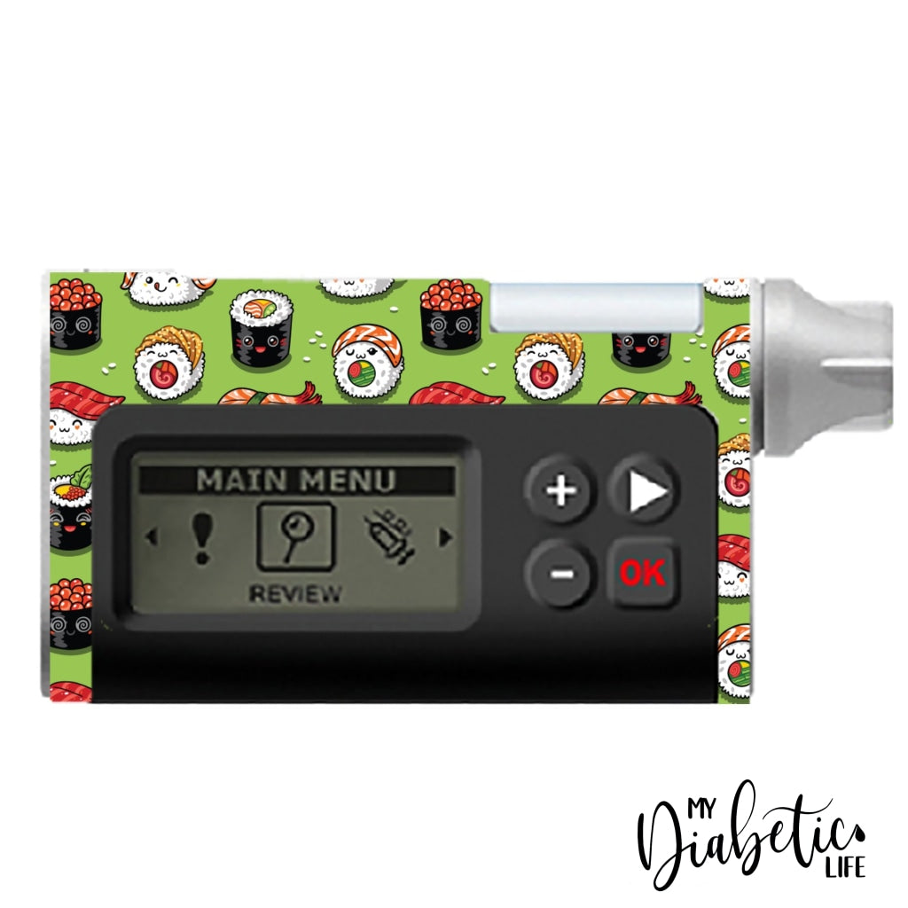 Sushi Time - Dana Rs Insulin Pump Sticker Peel Skin And Decal Rs