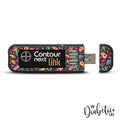 Taco Tuesday - Contour Next Link USB Peel, skin and Decal, Glucose meter sticker - MyDiabeticLife
