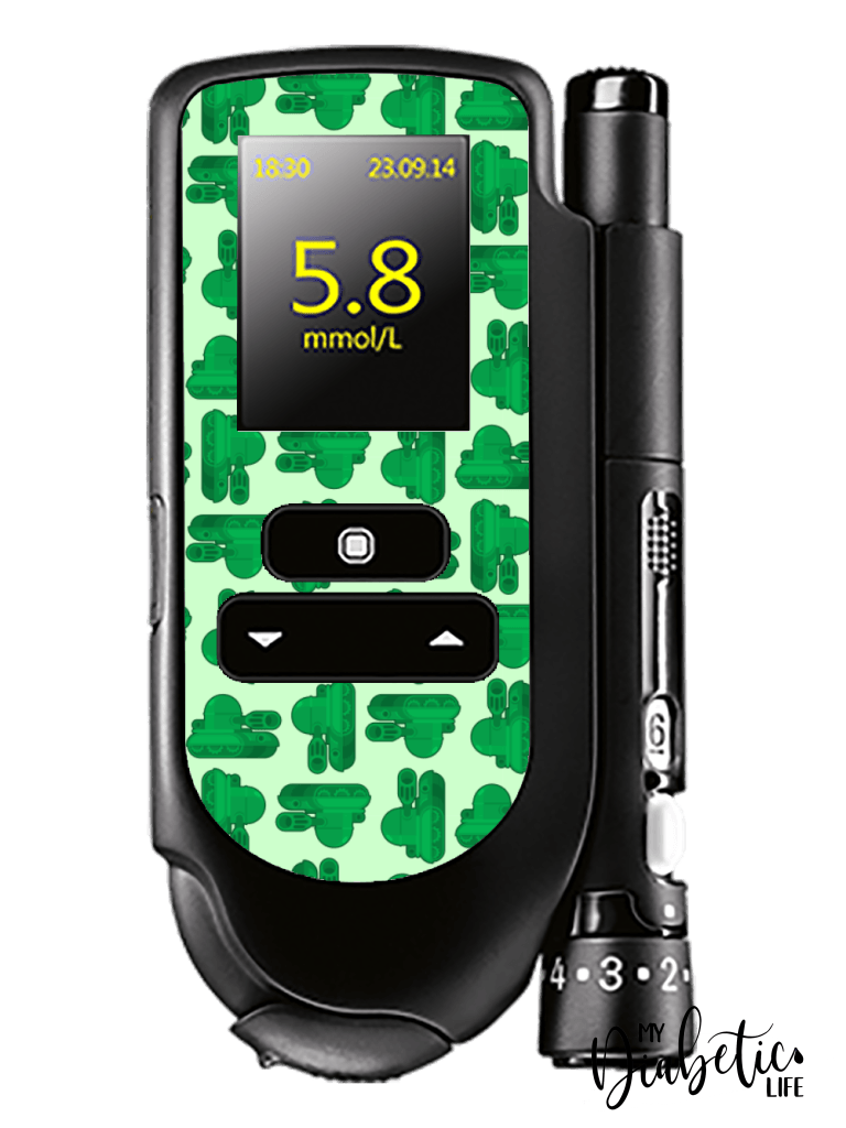 Tanks - Accu-chek Mobile Peel, skin and Decal, glucose meter sticker - MyDiabeticLife