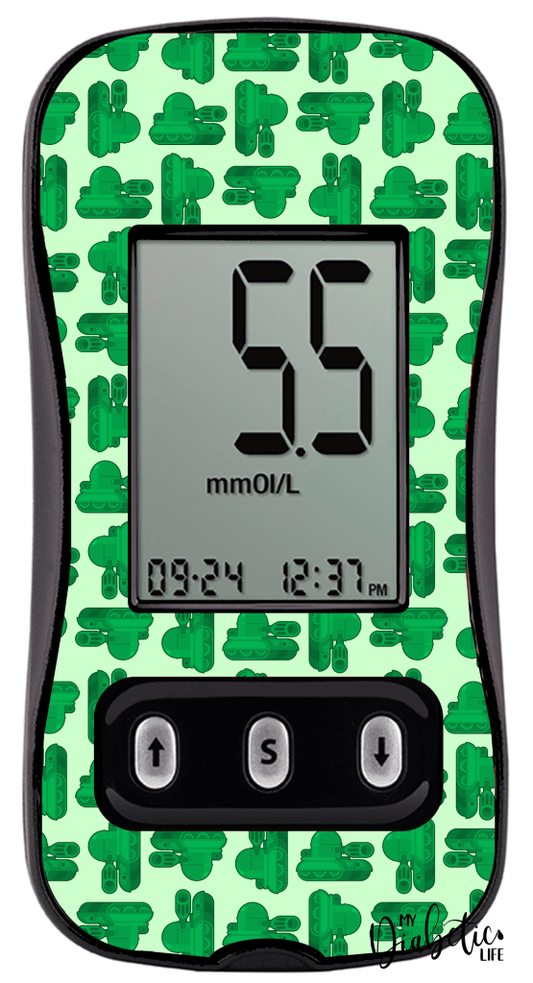 Tanks - Caresens N, skin and Decal, glucose meter sticker - MyDiabeticLife