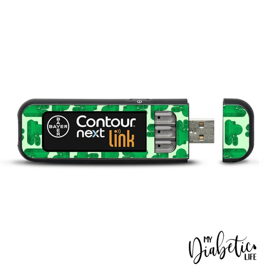 Tanks - Contour Next Link USB Peel, skin and Decal, Glucose meter sticker - MyDiabeticLife