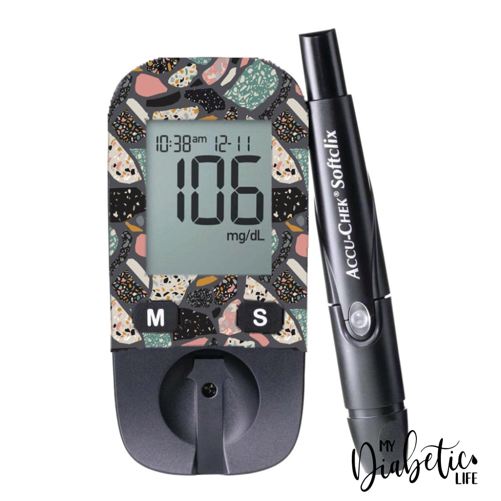 Terrazzo - Accu-Chek Active Sticker