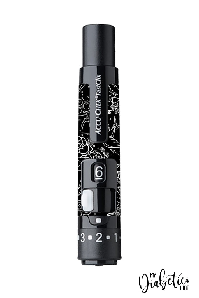 The Pagan Way - Accuchek Fast-Clix Lancet Device Peel Skin And Decal Sticker