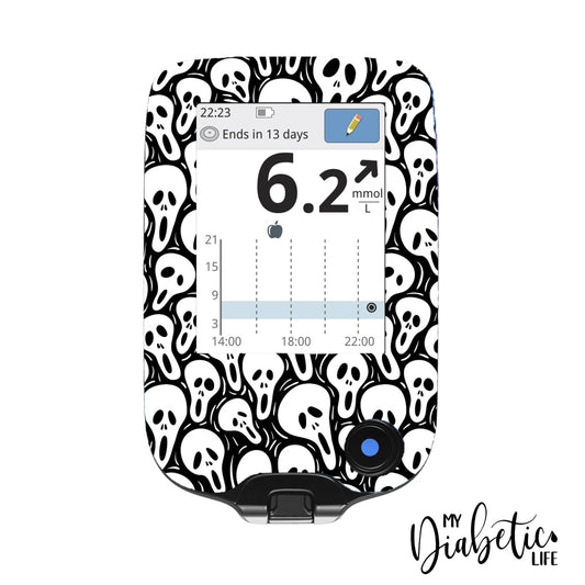 The Scream - Freestyle Libre Peel Skin And Decal Glucose Meter Sticker Freestyle