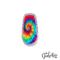 Tie-Dye Spiral - Dexcom Transmitter G6 Peel Skin And Decal Cgm Sticker