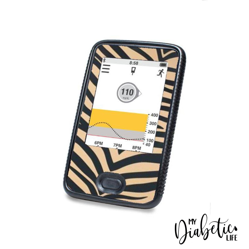 Tiger - Dexcom G6 Peel, skin and Decal, glucose meter sticker - MyDiabeticLife
